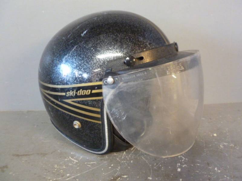 Vintage Ski-Doo Snowmobile Helmet