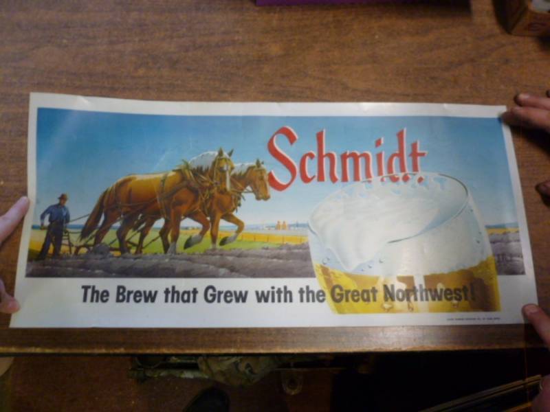 Vintage Schmidt Beer