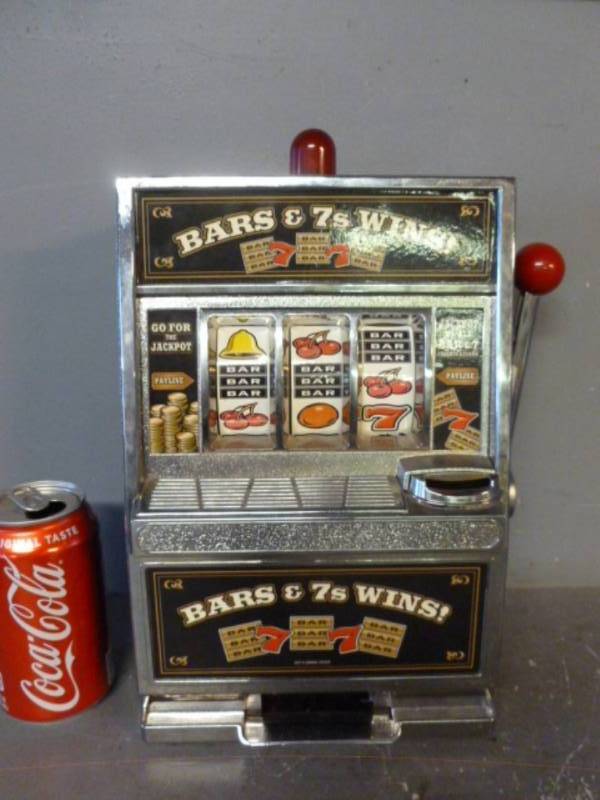 Slot Machine Coin Bank