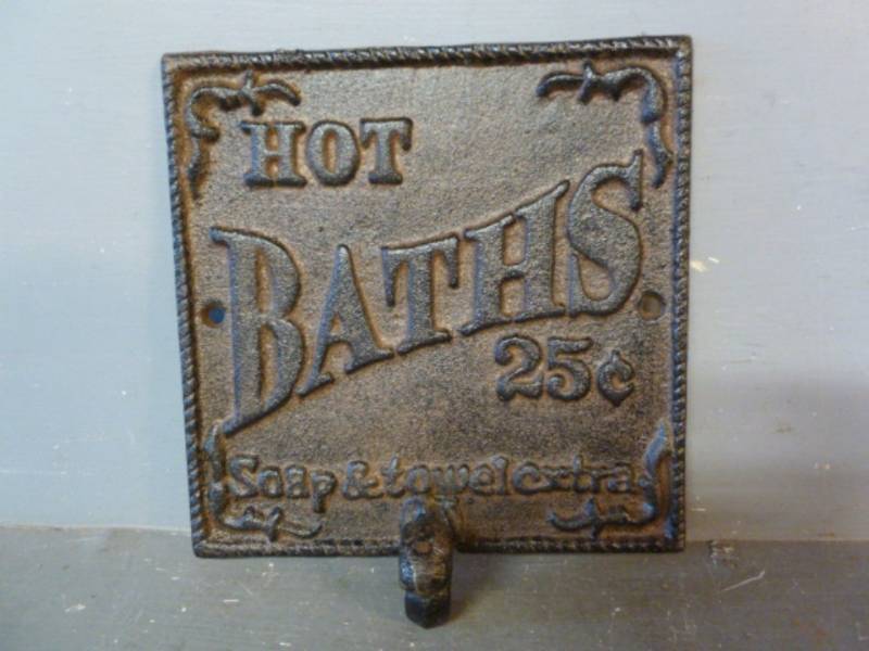 Cast Iron Towel Hook