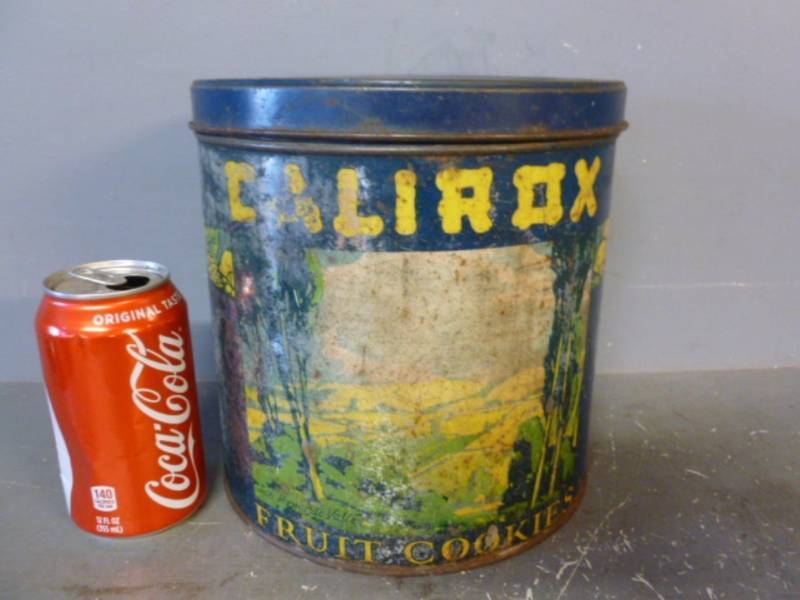Vintage Metal Container