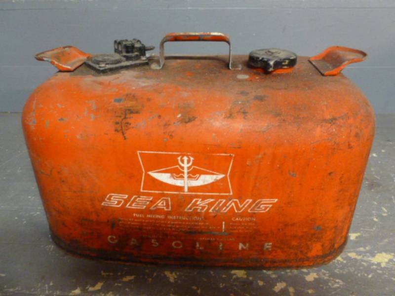 Vintage Boat Motor Gas Tank