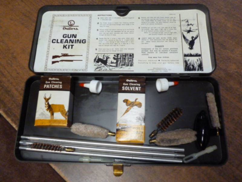 Vintage Gun Cleaning Kit