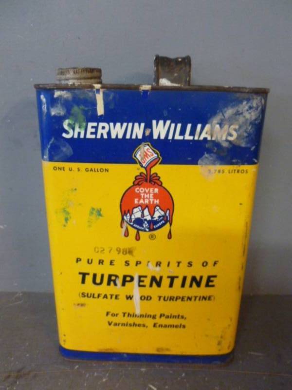 Vintage Metal Container