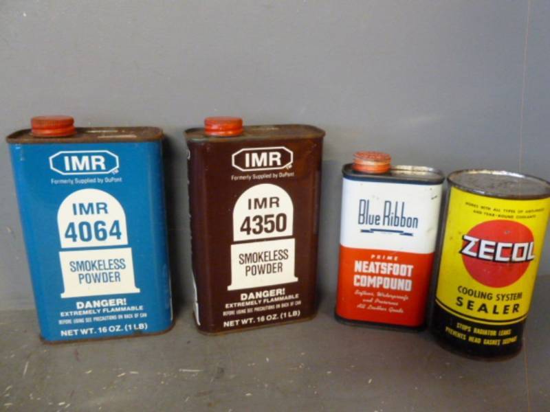 Vintage Metal Containers