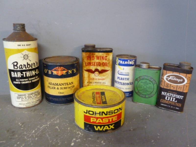 Vintage Metal Containers