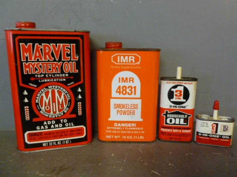 Vintage Metal Containers