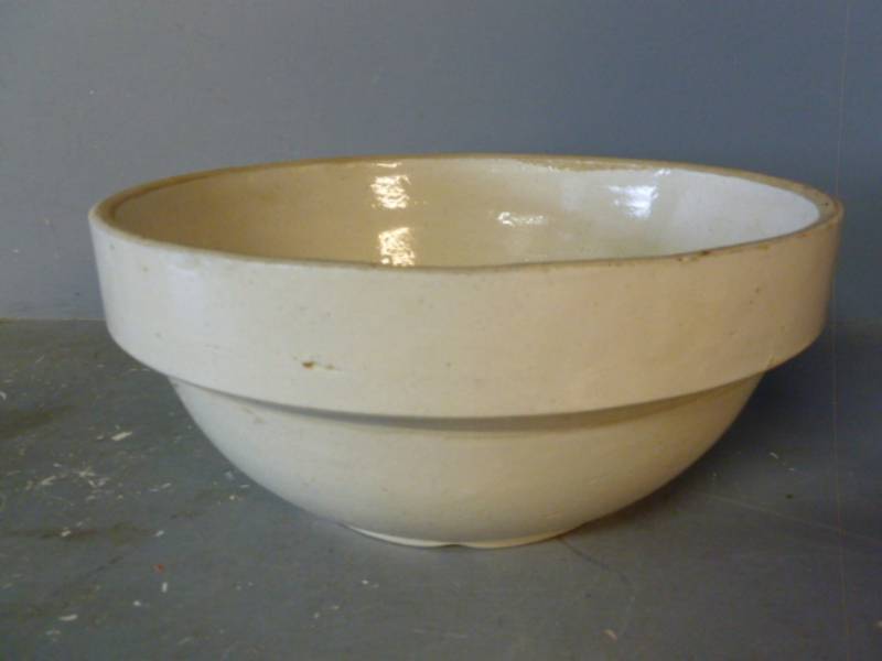 Antique Crock Bowl