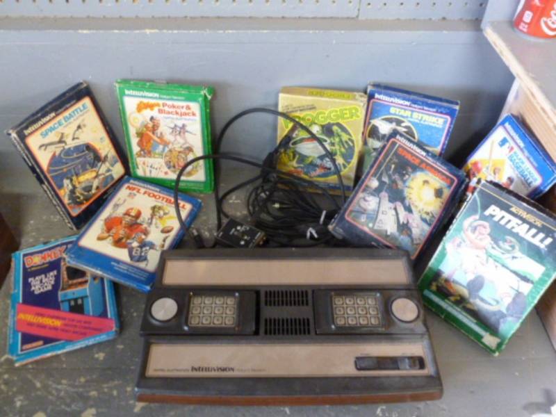 Vintage Intellivision Game Console