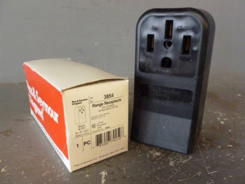 New Range Receptacle
