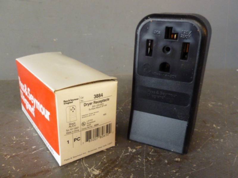 New Dryer Receptacle