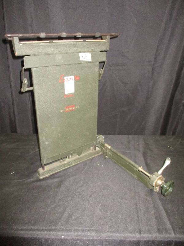 lot 15 image: Error No scroll for paper to assist with typing. Nice condition
