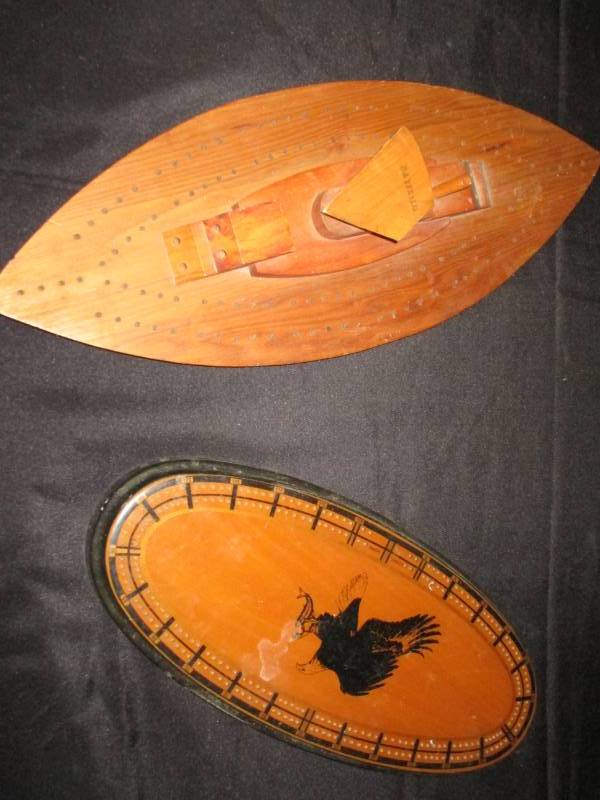 lot 58 image: Uniquer Cribbage Boards