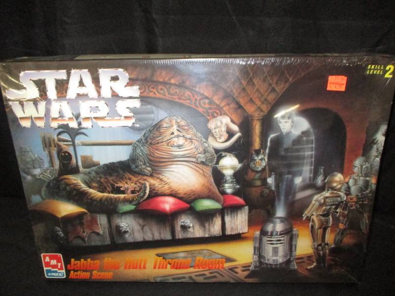 lot 110 image: Star Wars Jabba The Hutt Throne Room Still Sealed in Box