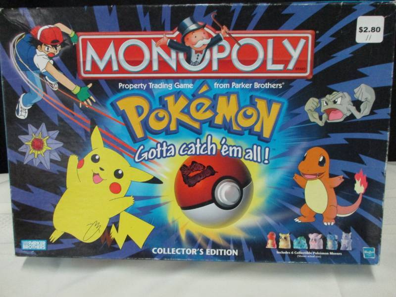lot 117 image: Old Pokemon Monopoly