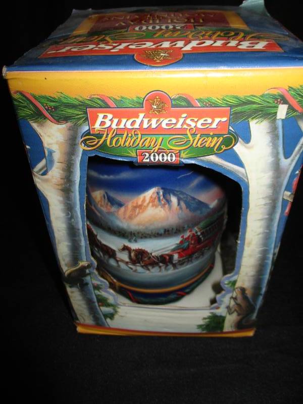 lot 135 image: Drink Shaker Set, Budweiser Stein and Play Boy Cup