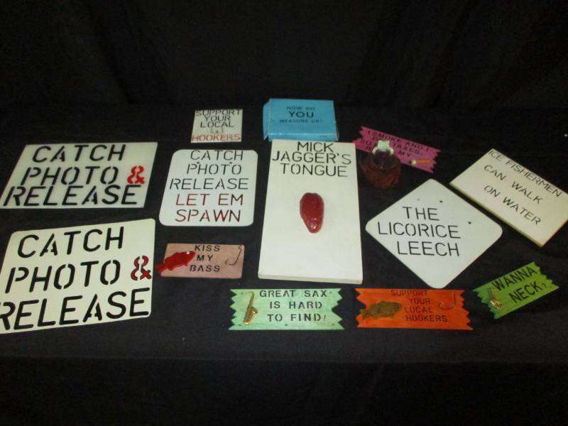 lot 157 image: Gag Signs