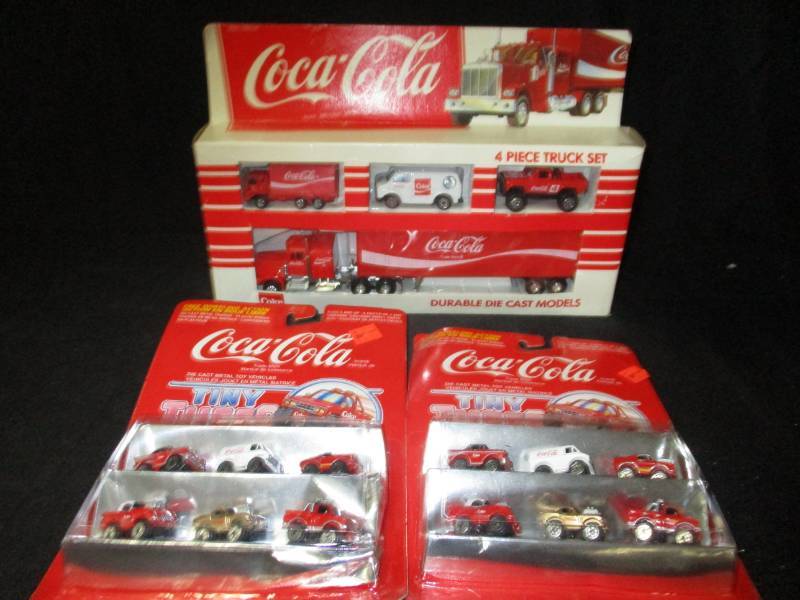 lot 166 image: Coca Cola Collector Cars