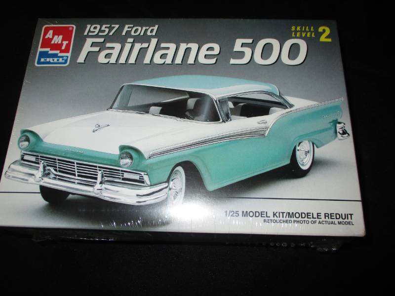 lot 175 image: 1957 Ford Fairlane 500 still sealed in box model car