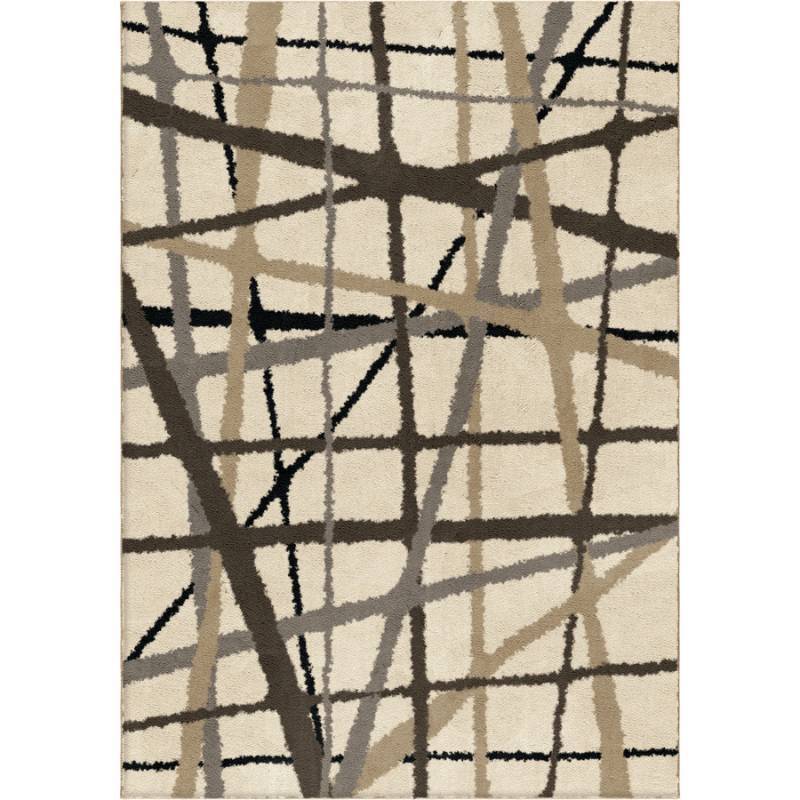 lot 338 image: allen  roth Yotta Cream Indoor Area Rug (Common 8 x 10) Model307938