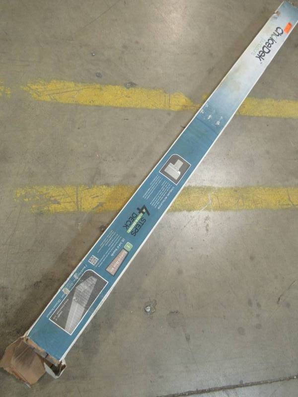 lot 352 image: ChoiceDek (Actual 1.47-in x 3.41-in x 6-ft) 3-Pack Beach House Gray Composite Deck Handrail 134240