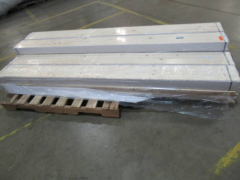 lot 412 image: Classic Hardwoods Maple Natural 916 in. T x 7.5 in. W x 86.25 in. L Engineered Hardwood Flooring (27 sq. ft.  case) - 10 Cases