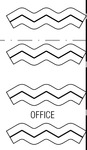 lot 1A image: LARGE CALL CENTER PARTITIONSDESKS 4 Rows (Each Row Seats 6-7 Representatives Comfortably.)