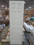 lot 79 image: Reliabilt Masonite Classics Primed Hollow Core Molded Composite Slab Door (Common 24-in X 80-in) 10973