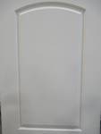 lot 58 image: ReliaBilt Continental Primed 2-Panel Round Top Hollow Core Molded Composite Slab Door (Common 32-in X 80-in) 244592