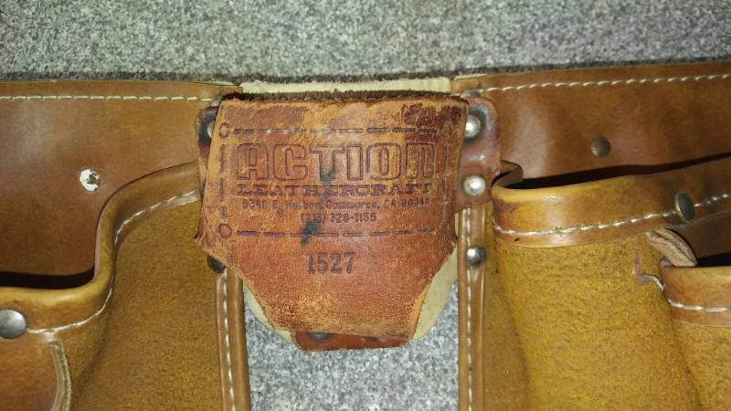 Action Leather Tool Belt