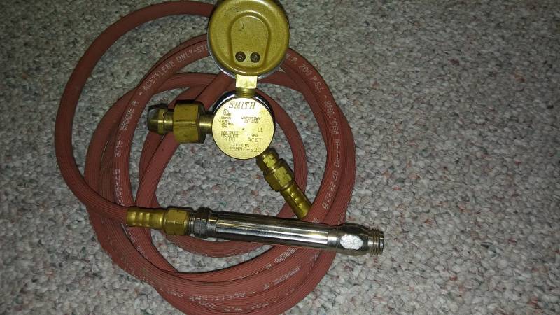 New Stock Miller Smith Gauge ABE Acetylene H1983c-520