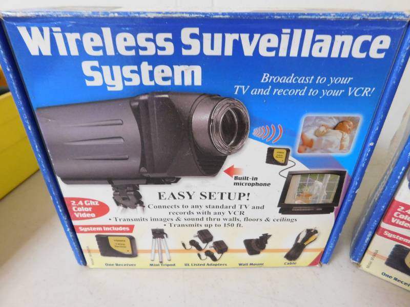 lot 14 image: Wireless Surveillance System