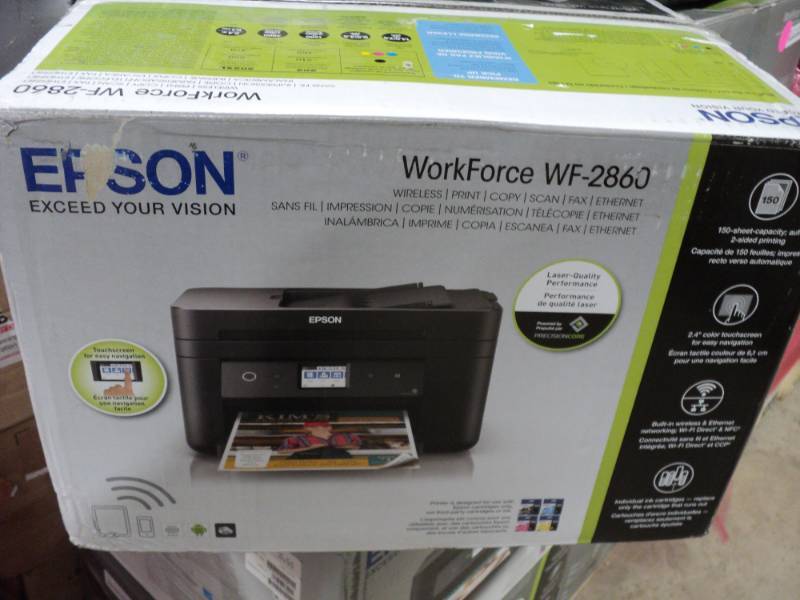 lot 1 image: Epson Workforce WF-2860 ...