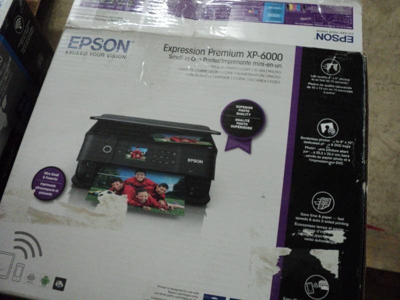 lot 31 image: Epson Expression Premium XP6000 Un...