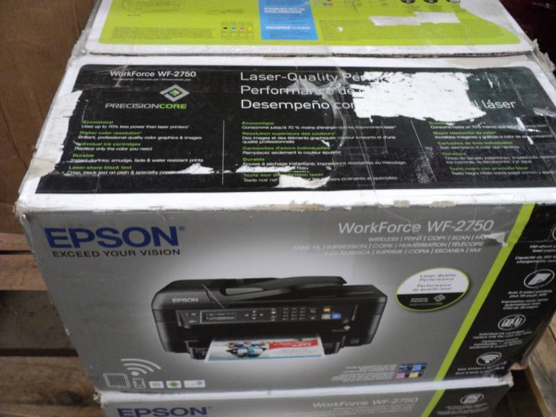 lot 41 image: Epson Workforce WF-2750 UnTested...
