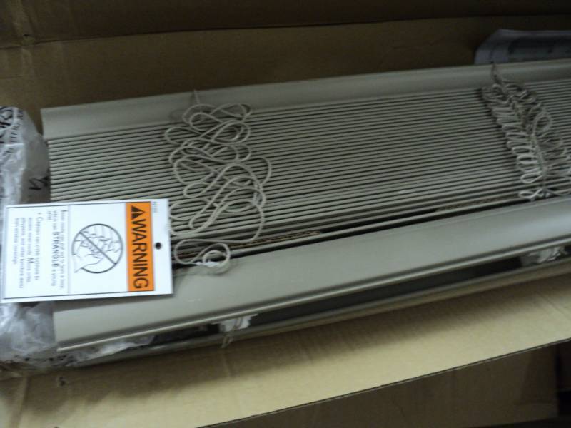 lot 67 image: Custom Cut Blinds  Niew Window Fas...
