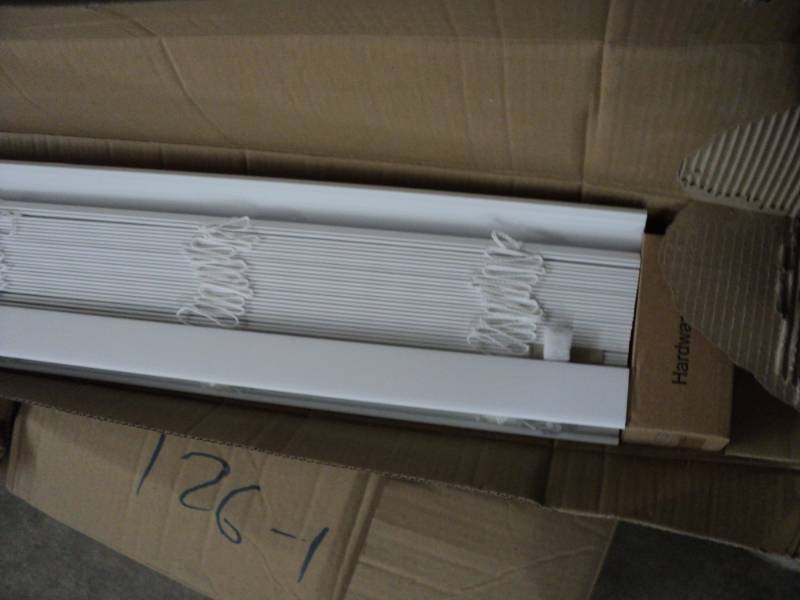 lot 75 image: Custom Cut Blinds  WHite 2.0 Cords...