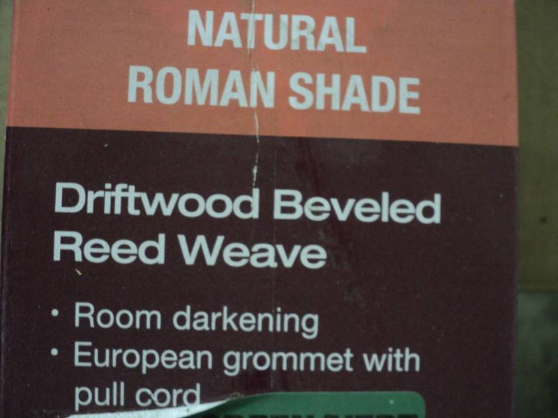 lot 89 image: Natural Roman SHADE Home Decoratio...