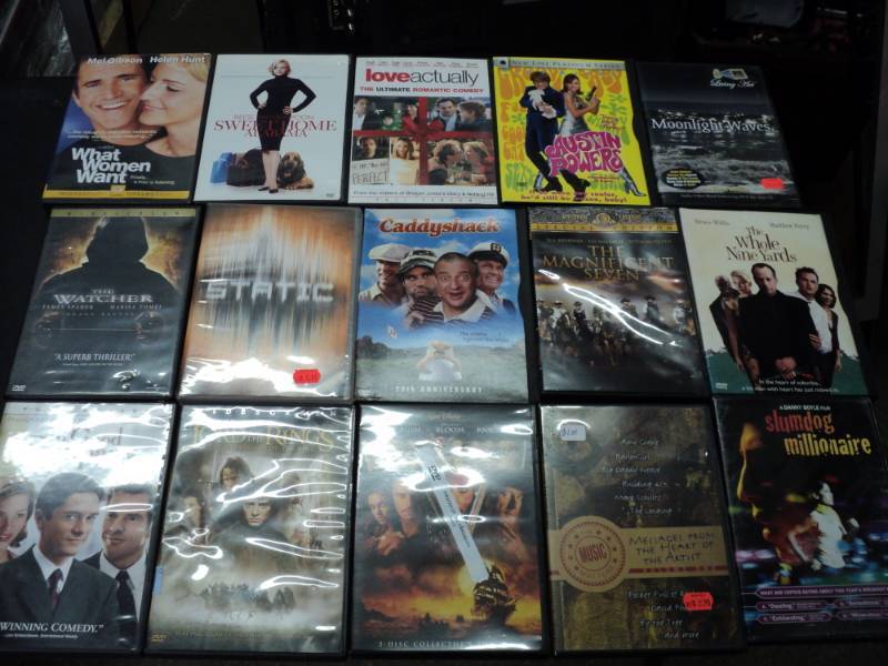 lot 213 image: Lot of 90 DVDs movies see all pic...