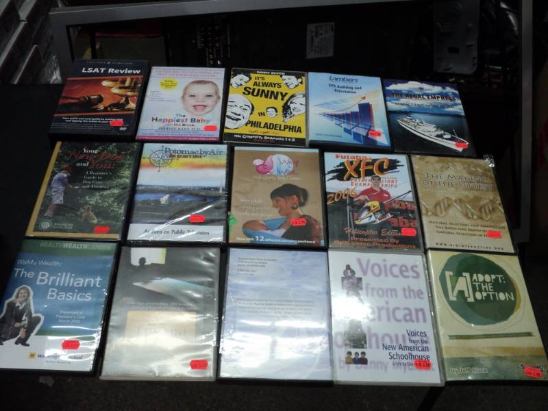 lot 214 image: Lot of 100 DVDs movies see all pi...