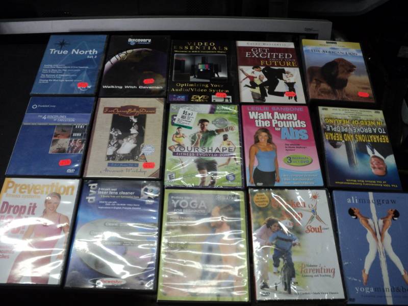 lot 221 image: Lot of 90 DVDs movies see all pic...
