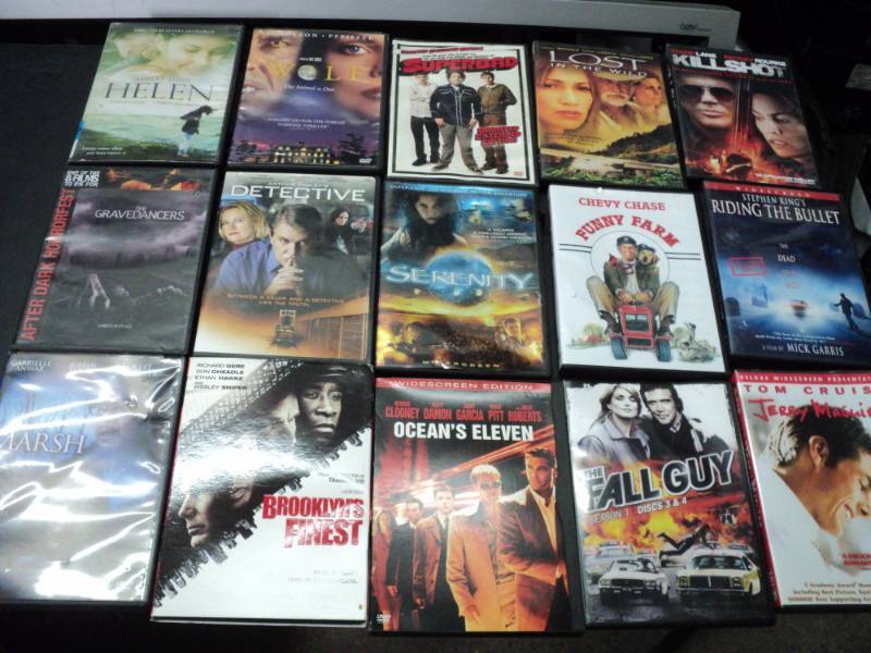 lot 222 image: Lot of 90 DVDs movies see all pic...