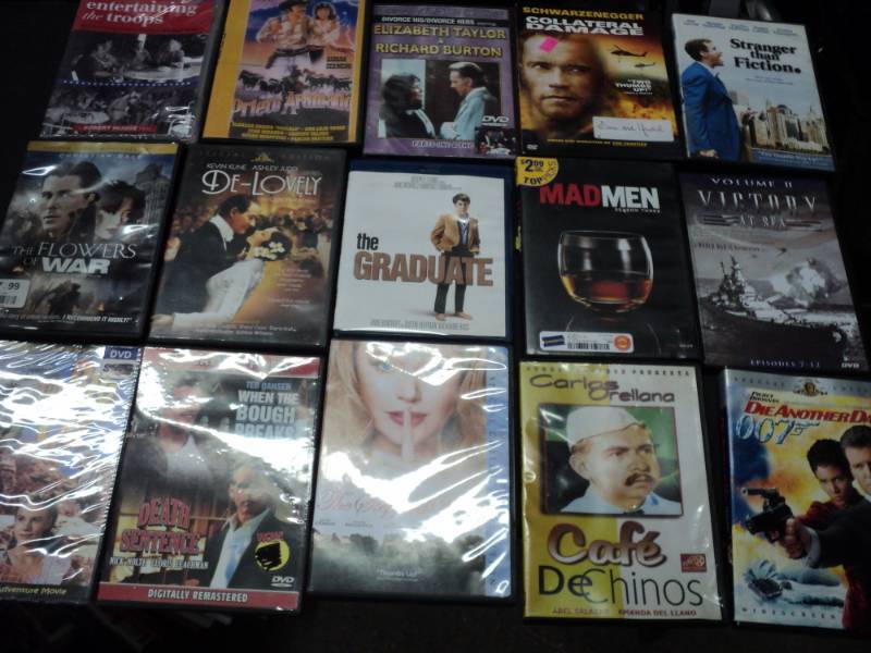 lot 224 image: Lot of 90 DVDs movies see all pic...