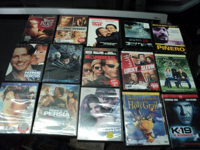 lot 225 image: Lot of 90 DVDs see all pictures...