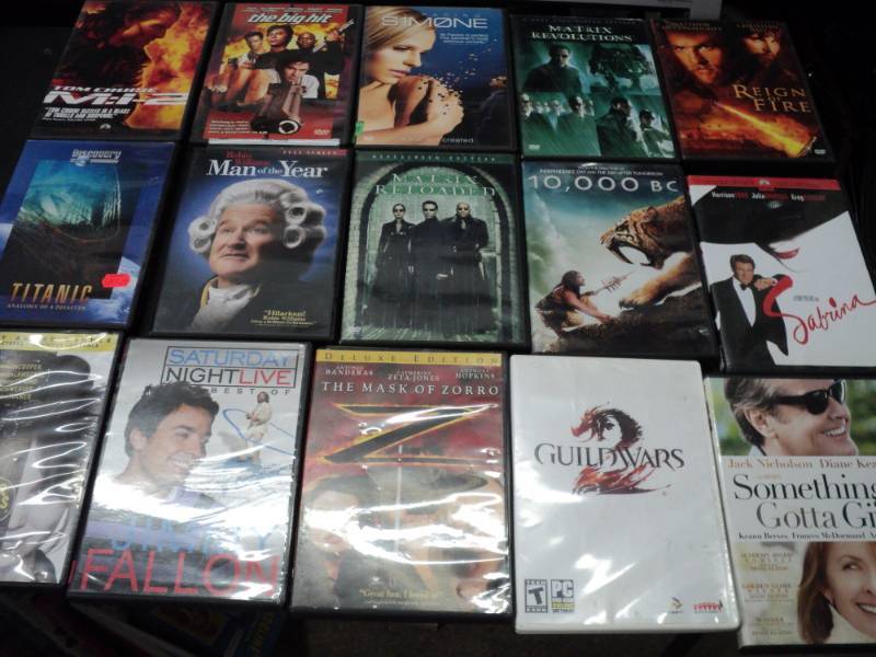 lot 229 image: Lot of 90 DVDs see all pictures...