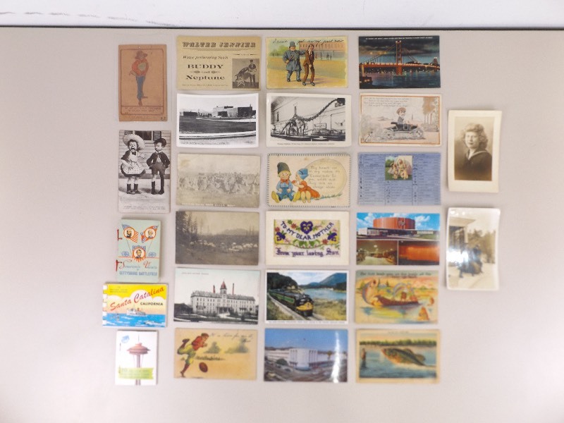 Lot of Misc Antique and Vintage Postcards