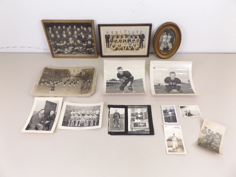 Lot of Antique Sport Photos