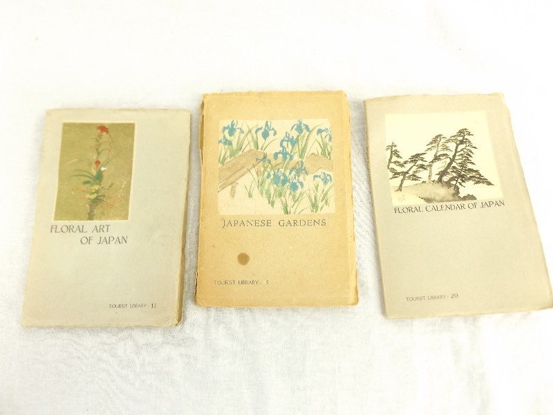3 - 1930s Illustrated Japanese Floral Books