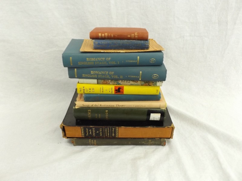 Lot of Vintage and Antique First Edition etc. Poetry, Theatre etc. Books