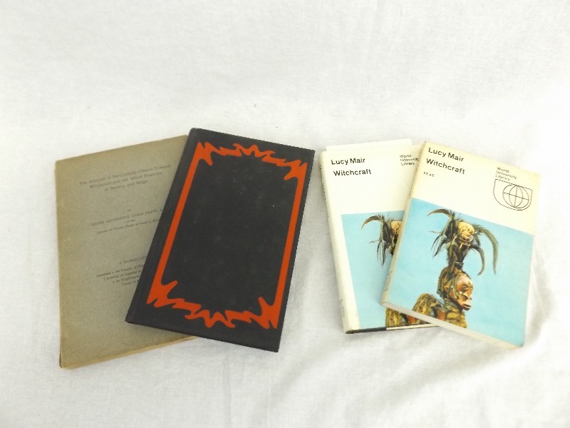 Lot of Antique 1915 etc. First Edition Witch Craft Books